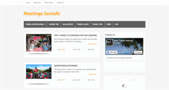 Desktop Screenshot of meetings-santafe.com